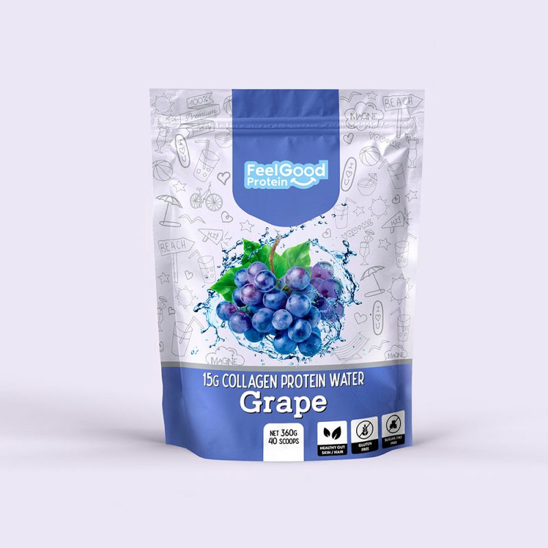 Grape Feel Good Protein Water